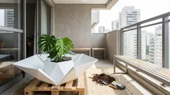 GROWTH: o vaso origami que cresce com a planta e evita replantios